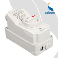 SAIPWELL CEE/IEC Socket with switches and Mechanical Interlock ip67 industrial socket 400-450V 32A 4p